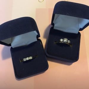 Gold & Diamond wedding rings